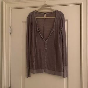 Free People gray sweater/tunic